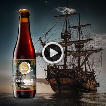 Adellijke speciaalbieren met goud, een presentatie voor Baron Brouwerij