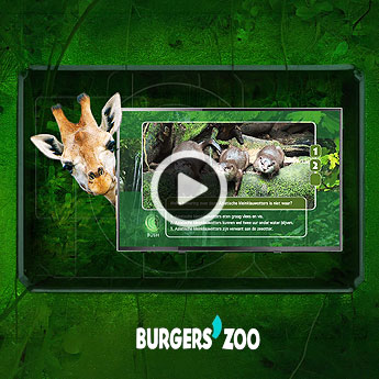 DVD video quizgame reis door de dierenwereld
